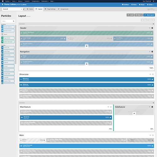 Customize your homepage with the Layout Manager